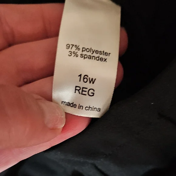 Maurices Black High-Waist Pants - Picture 3 of 8